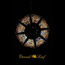 Load image into Gallery viewer, Turkish Stained | Mosaic Glass Victorian Style Ceiling Lamp (FM-BT-T)