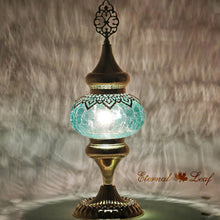Load image into Gallery viewer, Turkish Stained | Cracked Glass Table Lamp