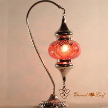 Load image into Gallery viewer, Turkish Stained | Cracked Glass Table Lamp