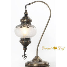 Load image into Gallery viewer, Turkish Stained | Cracked Glass Table Lamp