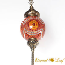 Load image into Gallery viewer, Turkish Stained |  Sauron Eye Mosaic Glass Floor Lamp (M-25T-Y)