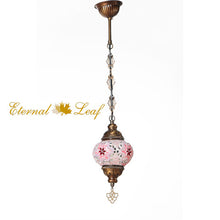 Load image into Gallery viewer, Turkish Stained | Mosaic Glass Ceiling Lamp (M-N#-T)