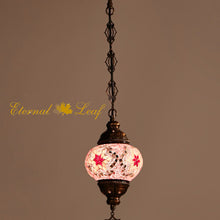 Load image into Gallery viewer, Turkish Stained | Mosaic Glass Ceiling Lamp (M-N#-T)