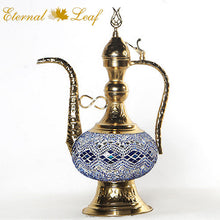 Load image into Gallery viewer, Turkish Stained | ibrik Shape Mosaic Glass Table Lamp