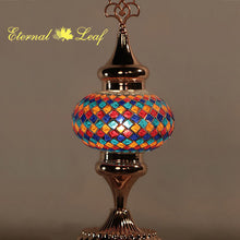 Load image into Gallery viewer, Turkish Stained | Mosaic Glass Regular Table Lamp