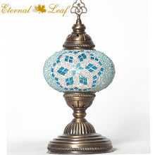Load image into Gallery viewer, Turkish Stained | Mosaic Glass Regular Table Lamp