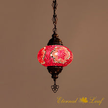 Load image into Gallery viewer, Turkish Stained | Mosaic Glass Ceiling Lamp (M-N#-T)