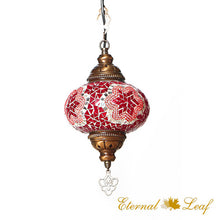Load image into Gallery viewer, Turkish Stained | Mosaic Glass Ceiling Lamp (M-N#-T)