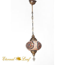 Load image into Gallery viewer, Turkish Stained | Mosaic Glass Ceiling Lamp (M-N#-T)