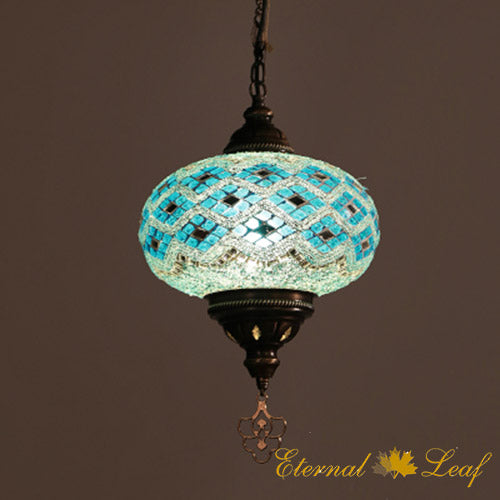 Turkish Stained | Mosaic Glass Ceiling Lamp (M-N#-T)