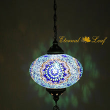 Load image into Gallery viewer, Turkish Stained | Mosaic Glass Ceiling Lamp (M-N#-T)