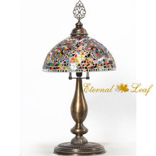 Load image into Gallery viewer, Turkish Stained | Mosaic Glass Tiffany Style Table Lamp