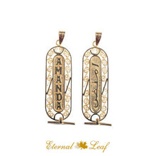 Load image into Gallery viewer, Custom Made Jewelry Cartouche Necklace