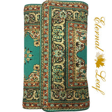 Load image into Gallery viewer, Woman's Wallet w/ Authentic Turkish/Persian Rug Design Size:3