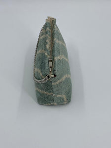 Silk Velvet Handbag w/ Shoulder Chain | Handmade in Turkey