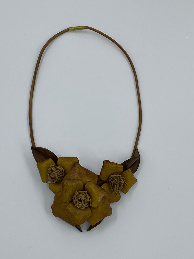 Genuine Leather Bag, Bracelet, Necklaces Set | Handmade in Turkey