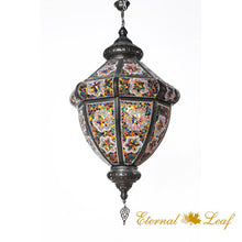 Load image into Gallery viewer, Turkish Stained | Mosaic Glass Victorian Style Ceiling Lamp (FM-BT-T)