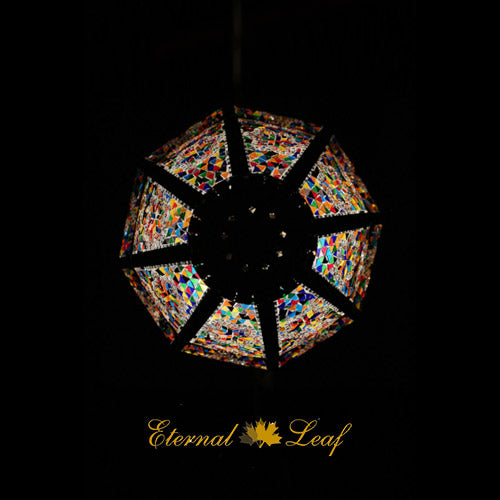 Turkish Stained | Mosaic Glass Victorian Style Ceiling Lamp (FM-BT-T)