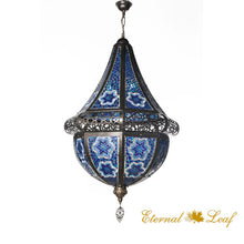 Load image into Gallery viewer, Turkish Stained | Mosaic Glass Victorian Style Ceiling Lamp (FM-TL-T)