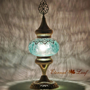 Turkish Stained | Cracked Glass Table Lamp