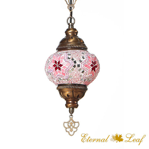 Turkish Stained | Mosaic Glass Ceiling Lamp (M-N#-T)