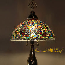 Load image into Gallery viewer, Turkish Stained | Mosaic Glass Tiffany Style Table Lamp