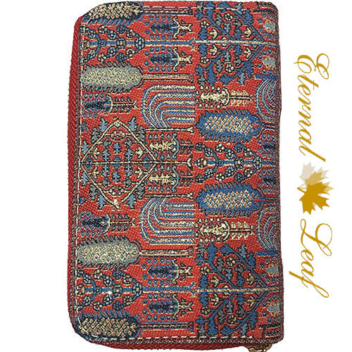 Woman's Wallet w/ Authentic Turkish/Persian Rug Design Size:1
