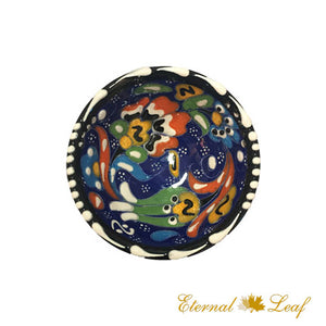 Handmade Turkish Ceramic Bowl Approx. 3.25"