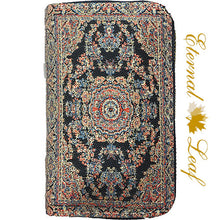 Load image into Gallery viewer, Woman&#39;s Wallet w/ Authentic Turkish/Persian Rug Design Size:1